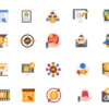 SEO Icon Vector - Gambar 2