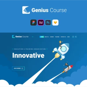 Genius - Learning & Course Web Design