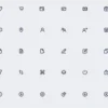 Modern Web Line Icon - Gambar 3